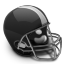 Football Helmet Grey Icon 64x64 png